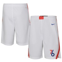 Шорты Philadelphia 76ers Jordan Brand Youth 2022/23 City Edition Swingman - White