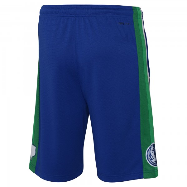 Шорты Dallas Mavericks Jordan Brand Youth 2022/23 City Edition Swingman - Blue