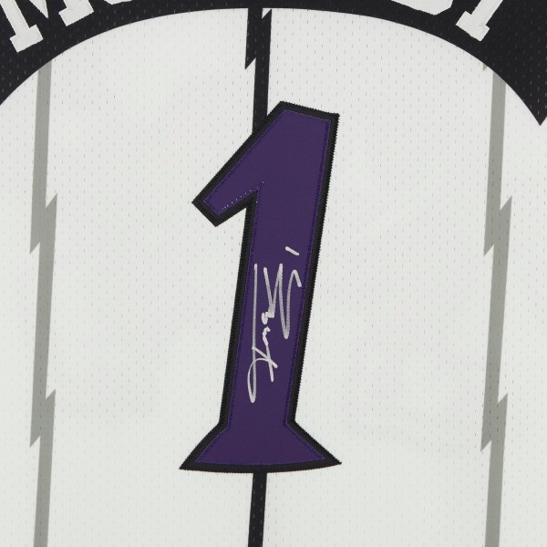 Autographed Toronto Raptors Tracy McGrady Fanatics Authentic White Mitchell & Ness 1998 Authentic Jersey