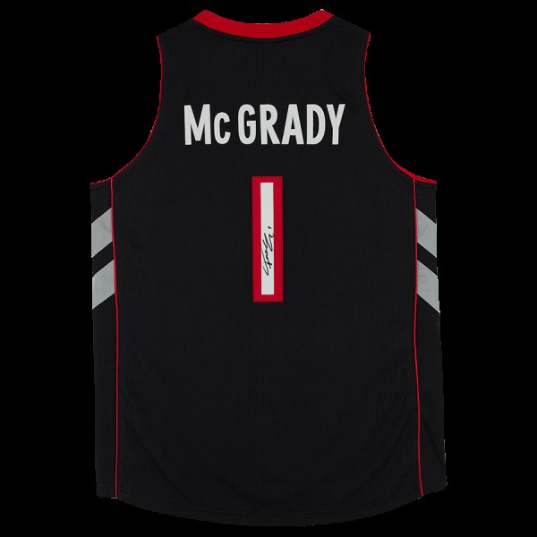 Autographed Toronto Raptors Tracy McGrady Fanatics Authentic Purple 1999-00 Mitchell & Ness Hardwood Classics Authentic Jersey