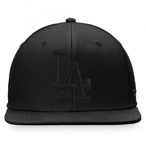 Бейсболка Los Angeles Dodgers Black on Black