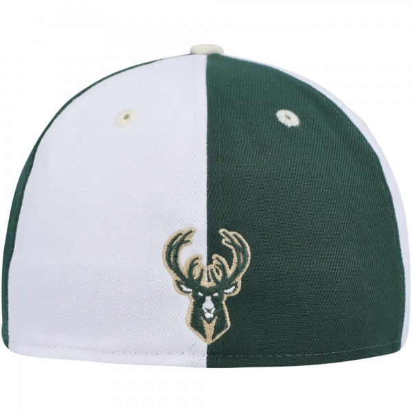 Бейсболка New Era Script Pinwheel 59FIFTY - Hunter Green/White