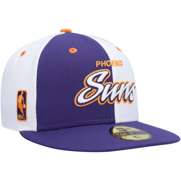 Бейсболка  New Era Purple/White Script Pinwheel 59FIFTY