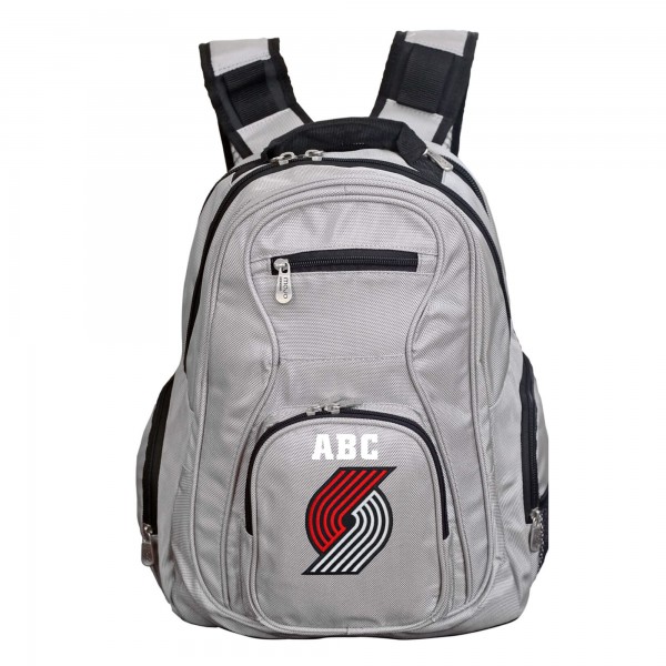Именной рюкзак Portland Trail Blazers MOJO Premium - Gray