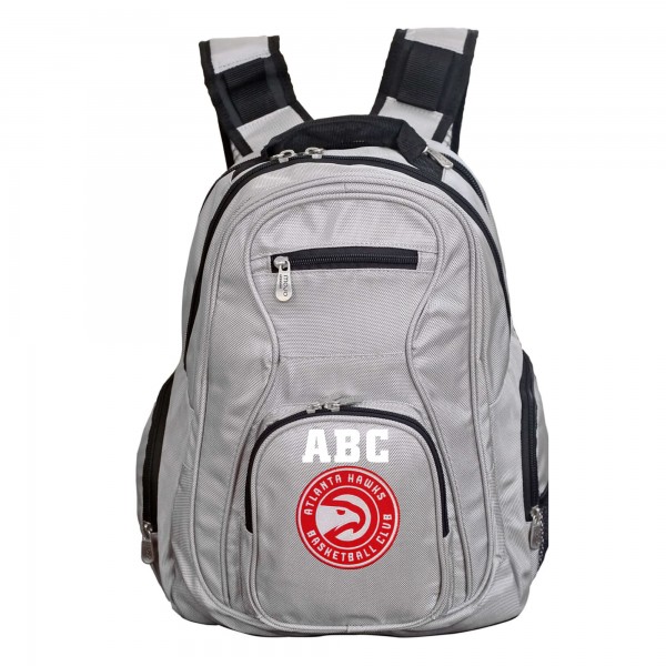 Именной рюкзак Atlanta Hawks MOJO Premium - Gray