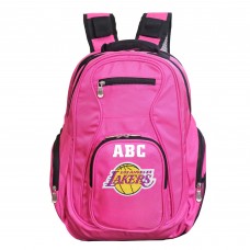 Именной рюкзак Los Angeles Lakers MOJO Premium - Pink
