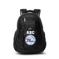 Именной рюкзак Philadelphia 76ers MOJO Premium - Black