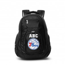 Именной рюкзак Philadelphia 76ers MOJO Premium - Black