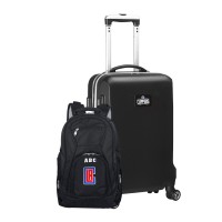 Именной Рюкзак и чемодан LA Clippers MOJO Deluxe - Black