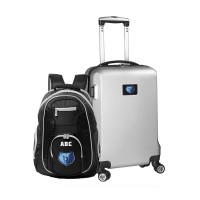 Именной Рюкзак и чемодан Memphis Grizzlies MOJO Deluxe - Silver