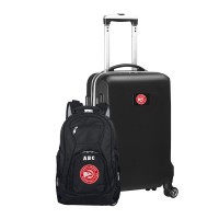 Именной Рюкзак и чемодан Atlanta Hawks MOJO Deluxe - Black