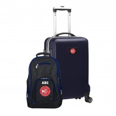 Именной Рюкзак и чемодан Atlanta Hawks MOJO Deluxe - Navy