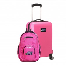 Именной Рюкзак и чемодан Utah Jazz MOJO Deluxe - Pink