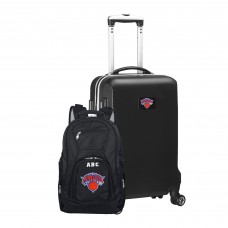Именной Рюкзак и чемодан New York Knicks MOJO Deluxe - Black