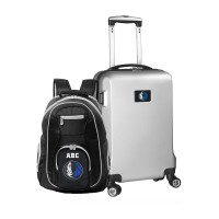 Именной Рюкзак и чемодан Dallas Mavericks MOJO Deluxe - Silver