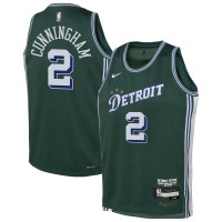 Игровая форма  Cade Cunningham Detroit Pistons Nike Youth 2022/23 Swingman - City Edition - Green