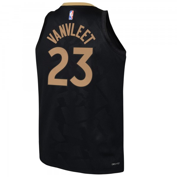 Игровая форма  Fred VanVleet Toronto Raptors Nike Youth 2022/23 Swingman - City Edition - Black