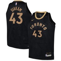 Игровая форма  Pascal Siakam Toronto Raptors Nike Youth 2022/23 Swingman - City Edition - Black