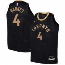 Игровая форма  Scottie Barnes Toronto Raptors Nike Youth 2022/23 Swingman - City Edition - Black