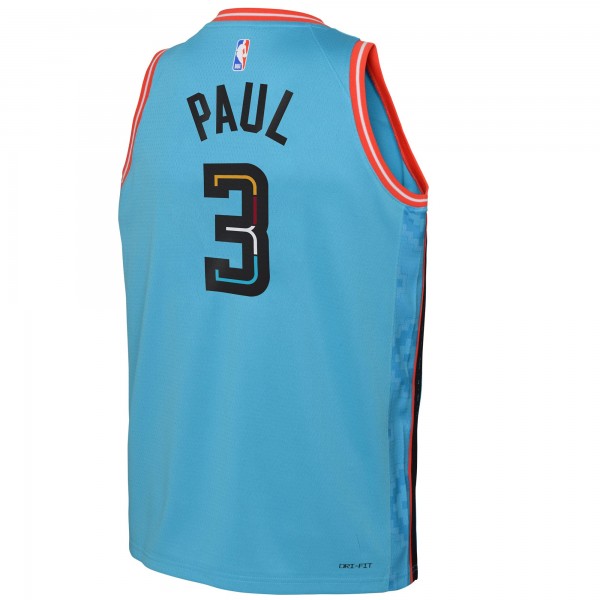 Игровая форма  Chris Paul Phoenix Suns Nike Youth 2022/23 Swingman - City Edition - Turquoise