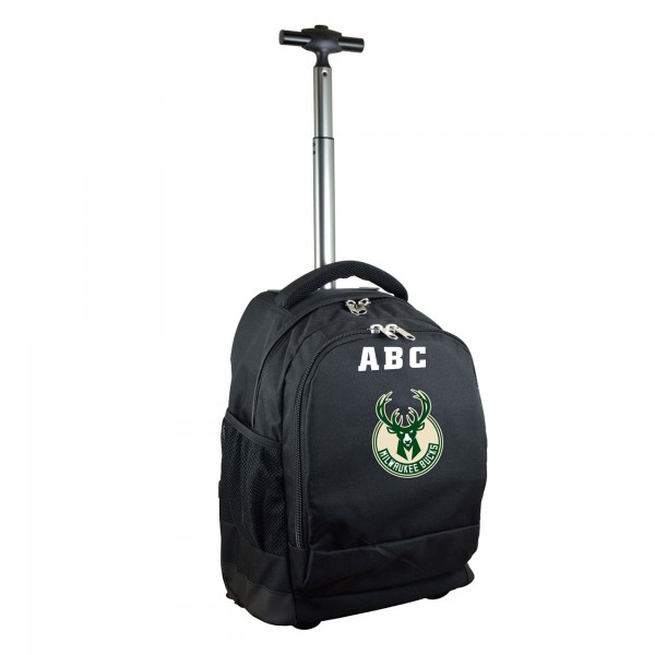 Рюкзак на колесах Milwaukee Bucks MOJO 19 Personalized Premium - Black