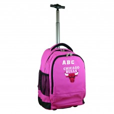 Рюкзак на колесах Chicago Bulls MOJO 19 Personalized Premium - Pink