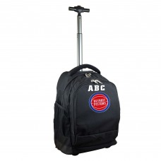 Рюкзак на колесах Detroit Pistons MOJO 19 Personalized Premium - Black