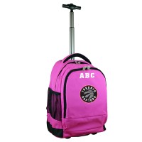 Рюкзак на колесах Toronto Raptors MOJO 19 Personalized Premium - Pink