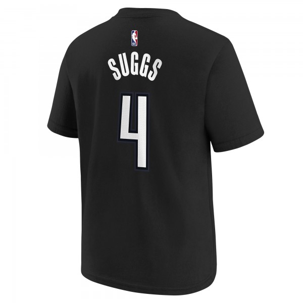 Именная футболка Jalen Suggs Orlando Magic Nike Youth 2022/23 City Edition - Black