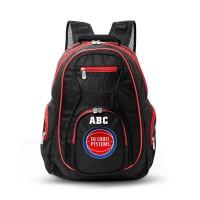Именной рюкзак Detroit Pistons MOJO Premium Color - Black