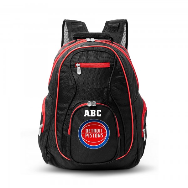 Именной рюкзак Detroit Pistons MOJO Premium Color - Black