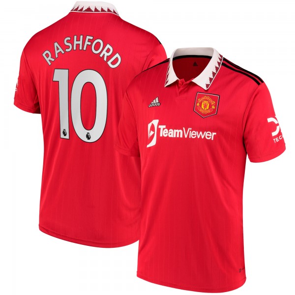 Игровая форма  Marcus Rashford Manchester United adidas 2022/23 Home Replica Player - Red