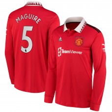 Игровая форма  Harry Maguire Manchester United adidas 2022/23 Home Replica Player - Red
