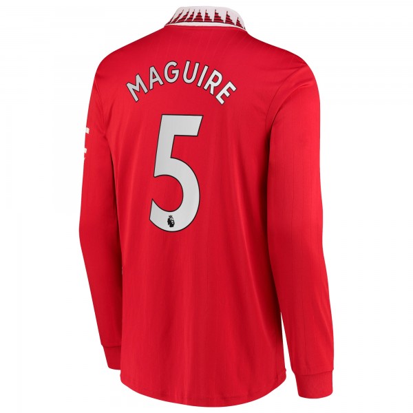 Игровая форма  Harry Maguire Manchester United adidas 2022/23 Home Replica Player - Red