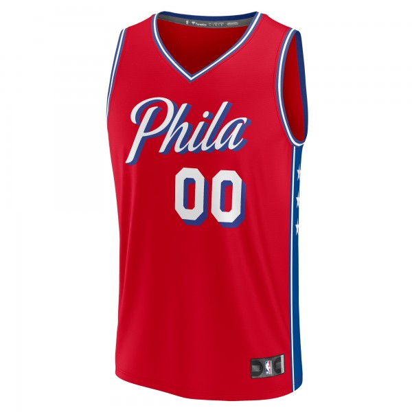 Игровая форма  Philadelphia 76ers Fast Break Custom - Red - Statement Edition