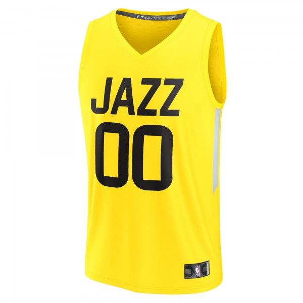 Игровая форма  Utah Jazz 2022/23 Fast Break Replica Custom - Icon Edition - Yellow