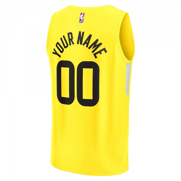 Игровая форма  Utah Jazz 2022/23 Fast Break Replica Custom - Icon Edition - Yellow