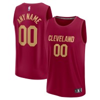 Игровая форма  Cleveland Cavaliers Youth Fast Break Custom - Maroon - Icon Edition
