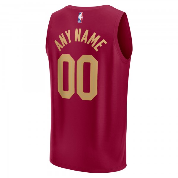 Игровая форма  Cleveland Cavaliers Youth Fast Break Custom - Maroon - Icon Edition