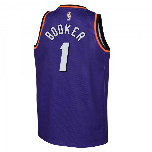 Игровая форма  Devin Booker Phoenix Suns Nike Youth 2022/23 Swingman Purple - Classic Edition