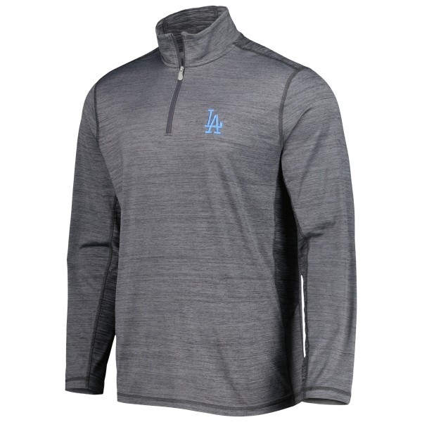 Кофта на короткой молнии Los Angeles Dodgers Tommy Bahama Delray IslandZone - Gray