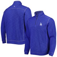 Кофта на короткой молнии Los Angeles Dodgers Tommy Bahama Tobago Bay Tri-Blend - Royal