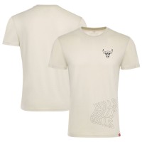 Футболка Chicago Bulls Sportiqe Unisex 1966 Collection Comfy Tri-Blend - Cream