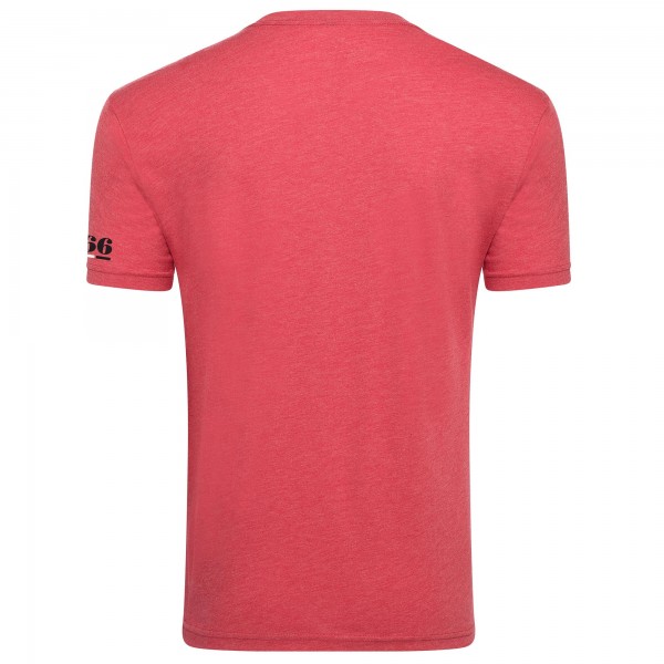Футболка Unisex Chicago Bulls Sportiqe Red 1966 Collection Comfy Tri-Blend