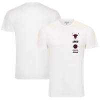 Футболка Unisex Chicago Bulls Sportiqe White 1966 Collection City Flag Bingham