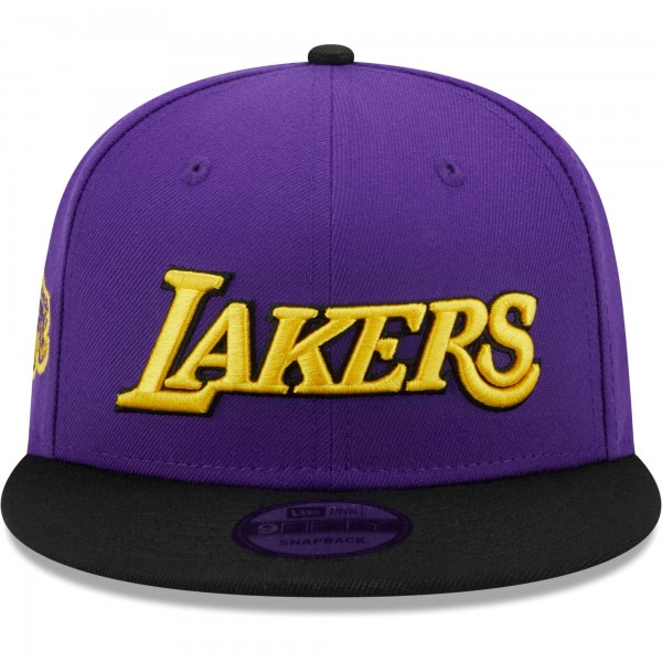 Бейсболка Los Angeles Lakers New Era Jersey Hook Statement Edition 9FIFTY - Purple/Black