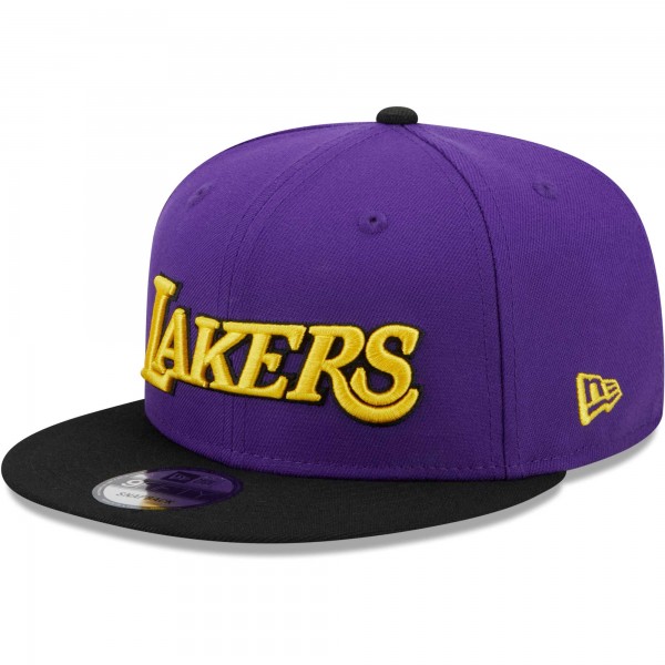 Бейсболка Los Angeles Lakers New Era Jersey Hook Statement Edition 9FIFTY - Purple/Black