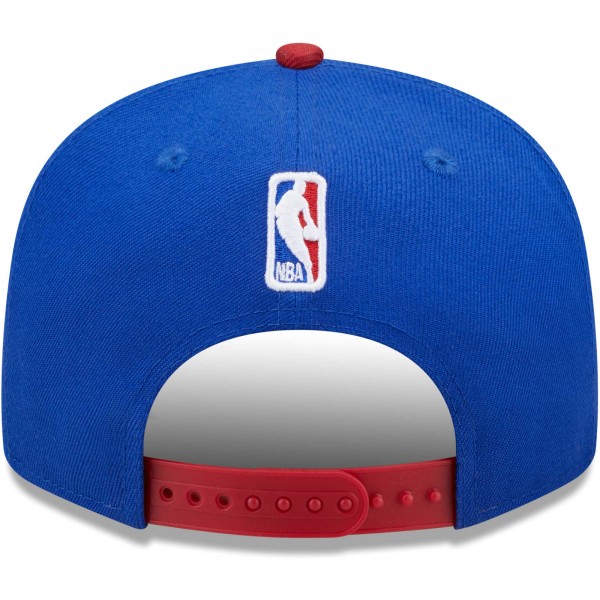 Бейсболка Denver Nuggets New Era Blue/Red Jersey Hook Statement Edition 9FIFTY Snapback