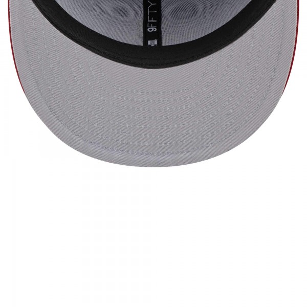 Бейсболка Denver Nuggets New Era Blue/Red Jersey Hook Statement Edition 9FIFTY Snapback