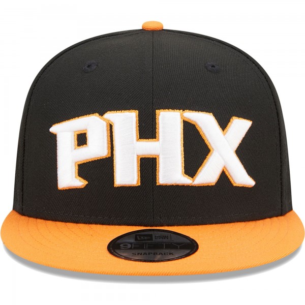 Бейсболка Phoenix Suns New Era Black/Orange Jersey Hook Statement Edition 9FIFTY
